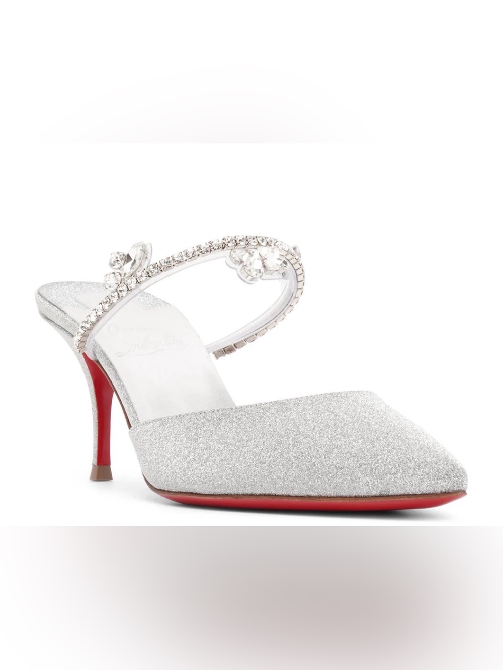 NEW!! CHRISTIAN LOUBOUTIN
Planet Queen 70 glitter mules US 7